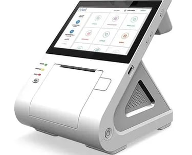 Vital Select X8: IP/Wifi connectivity, built-in payment terminal & receipt printer, inventory mgmt
