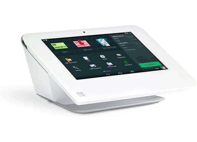 Clover Mini terminal: inventory management, bundled apps, discounts, taxes, payments, reporting